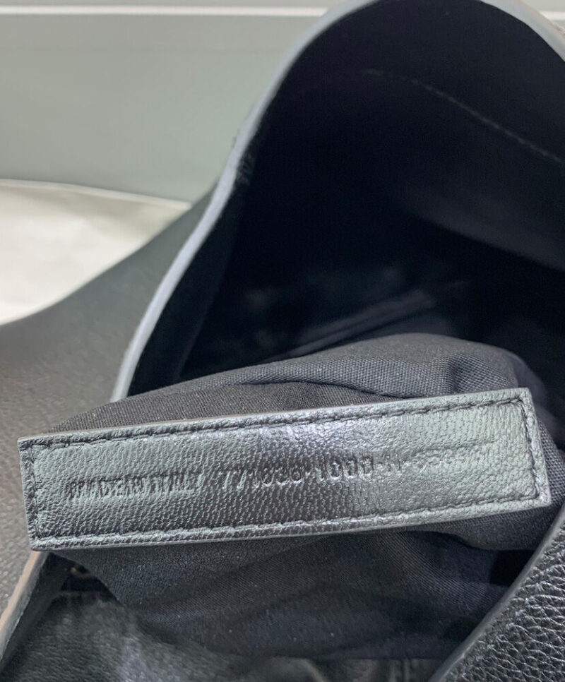 Balenciaga Locker Medium North-South Hobo Bag Black